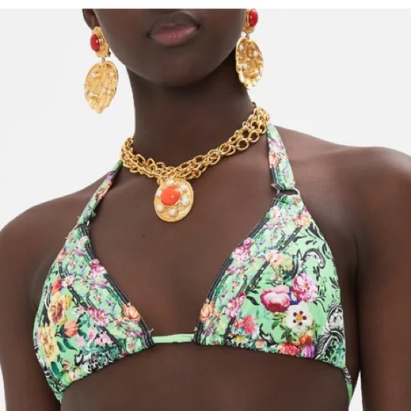 Other - Camilla  Green Bikini Top.